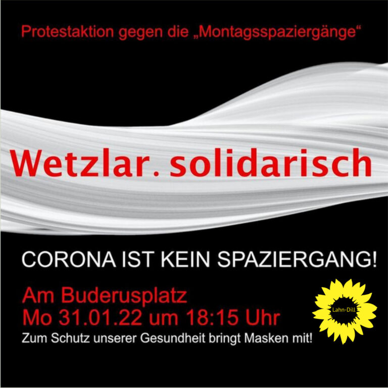 Demo „Wetzlar.Solidarisch“
