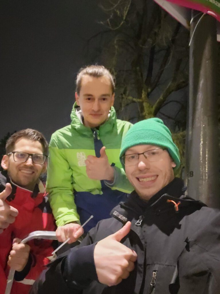 Wahlkampf – Plakate aufhängen