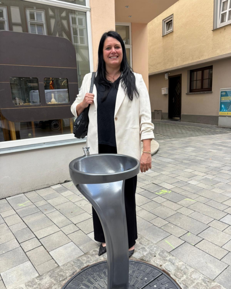 Erste Trinkwasserbrunnen installiert